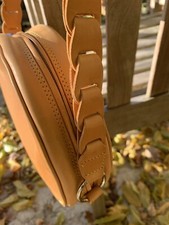 KELIAN Tasche 2000er Jahre Umhängetasche Farbe Naturleder Neu