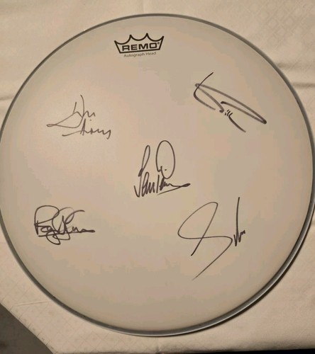 Deep purple signed autogramm - deep,