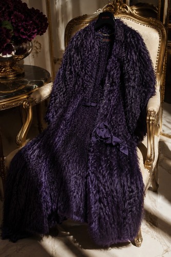 Escada luxus lammfellmantel - luxus,