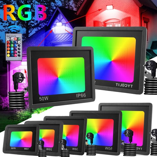 Rgb led fluter 10w - fluter, 100w