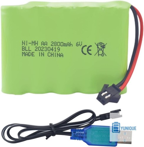2800mah nimh akku mit - 6v, aa