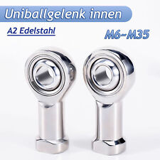Gelenkkopf Innen M6 M8 M10 M12 M14 M16 M18-M35 Edelstahl A2 Uniballgelenk Innen
