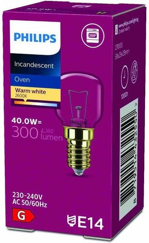 Philips backofenlampe 40w e14 - philips,