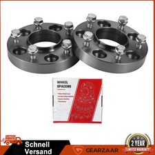 Spurverbreiterungen Distanzscheiben Für BMW E91 2x 25mm 5x120 Ø72,5 Silver Alu