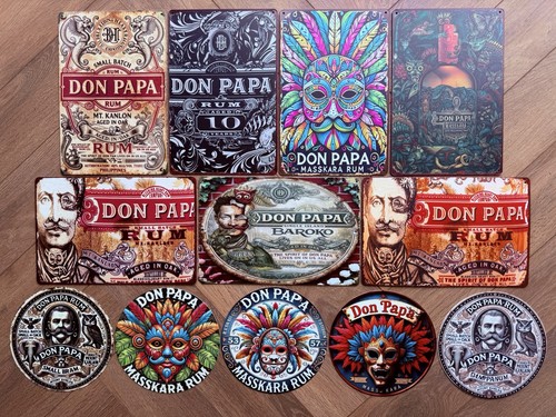 12x don papa - papa, blech