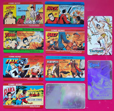 10 Telefonkarten Deutschland Comic-Kunst Hethke und Wäscher, Ralf Tibor Nick W61