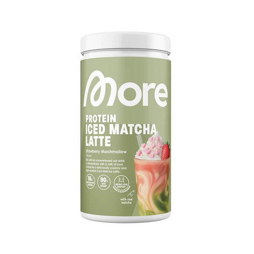 More protein iced matcha - more,