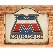 Wandschild Metall "MOTOBECANE"