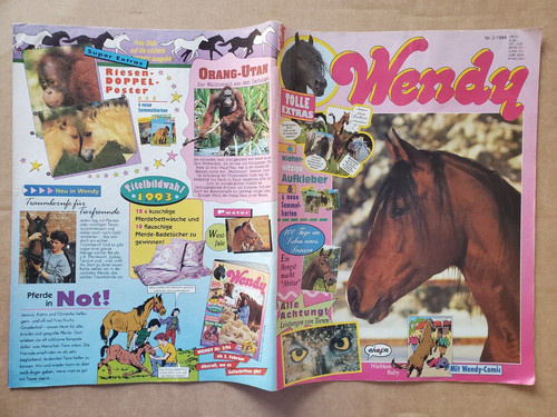 Wendy mädchen pferde comic - wendy,