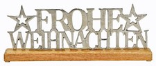 Schriftzug Frohe Weihnachten
