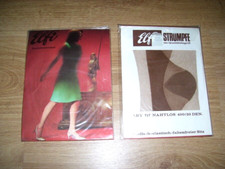 ELFI 20den Nylonstrümpfe " Gr. 9 " Strapse Mieder Hüfthalter Stockings Kastanie