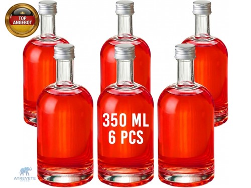 350 leere glasflaschen - 6, ml