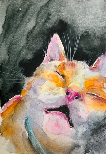 Original watercolor painting