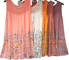 Tunika Shirt Ärmellos große