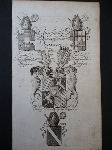 Churfürstl bayerisches - "churfürstl.,