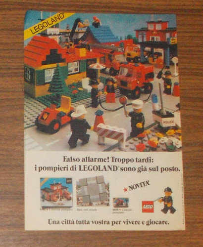 Seltene werbung lego - werbung, legoland