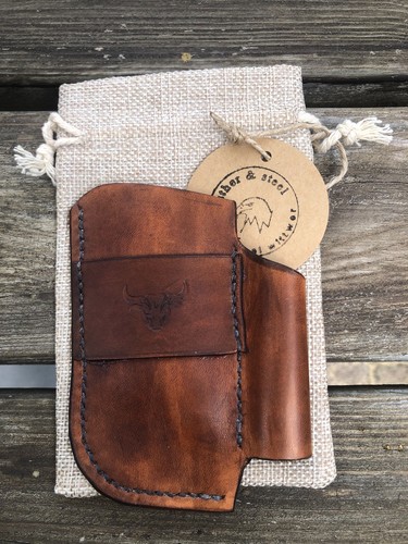 Edc organizer leder - organizer, handmade