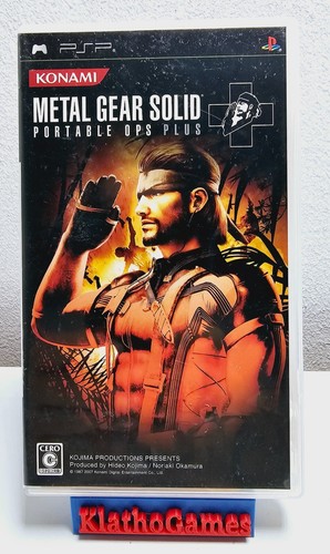 Metal gear solid - solid, ops