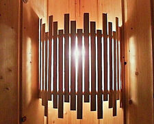  Holzblendschirm Saunalampe 