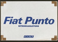 Betriebsanleitung FIAT PUNTO Handbuch Bordbuch IX / 1999