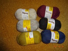 79,50 € - 85 €/1 kg Regia 4-fach Tweed Sockenwolle 100 g Wolle Polyamid Viskose