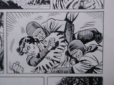 Comic Originalzeichnung ROBIN HOOD (Bastei Verlag): der feige Hinterhalt++++++++