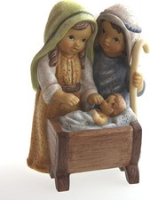 Goebel Weihnachten Nina & Marco Hl Familie 15 cm Maxi Krippe 2008 