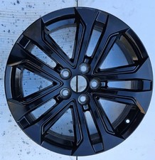 1x Alufelge 18 Zoll 7.0" 5x114.3 35ET Glanz Schwarz PW457-42001 Toyota Rav 4