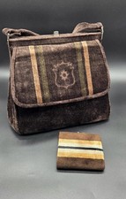 Vintage Handtasche Samt