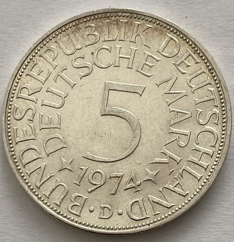 Silbermünze heiermann - 5, dm