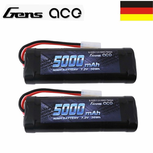 Gens ace 5000mah 2v - 7.2v, nimh