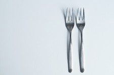 2 Kuchengabeln WMF Lüneburg Cromargan