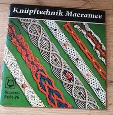 Macramee, Knüpftechnik