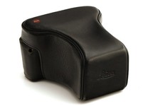 Original Leica Bereitschaftstasche in schwarz für eine Leica R4 mit 35-70 mm
