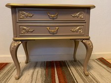 Design Perlmuttern Kommode Retro Unikat Handarbeit 67x60x43 cm