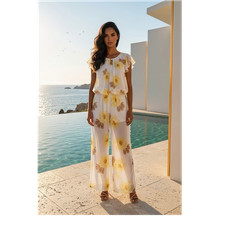 Damen Jumpsuit Overall weiß