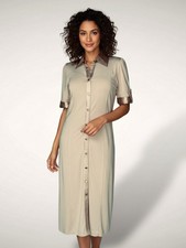 Shirtkleid mit Polokragen