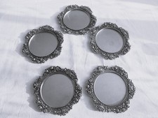 5 Untersetzer 11 cm Dm. /Innen