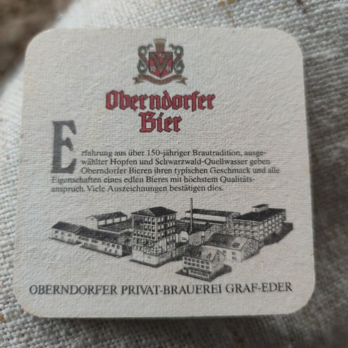 Bierdeckel oberndorfer bier - -,