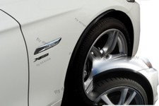 2x CARBON opt Radlauf Verbreiterung 71cm Passend für AUDI V8 Felgen tuning flap 