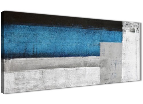 Blaugrau gemälde schlafzimmer - blaugrau,