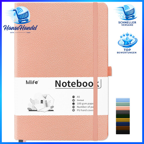 Notizbuch dotted journal - a5,