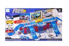 Parkhaus mit 4 Autos