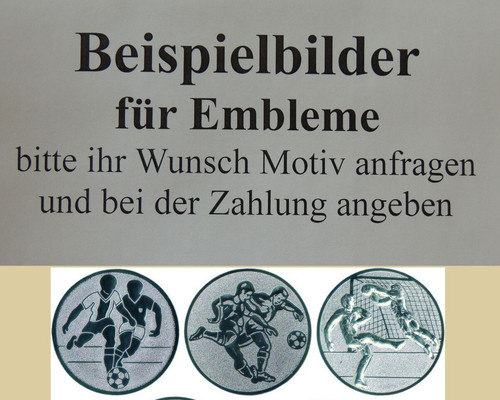 Fußball embleme ø50mm - 12,