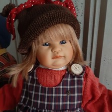 Künstlerpuppe"Wilma" von Susi Eimer., Inkl. Zertifikat 