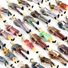 50Pcs Modellfiguren Passagiere