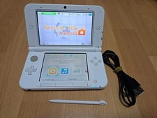 Nintendo 3DS XL Weiß ** Kratzerfreie Displays **