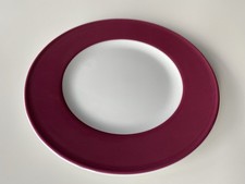 Dibbern Solid Color Kuchenteller / Dessertteller in Bordeaux 21cm