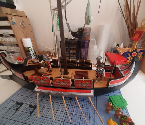 Playmobil 4276 römer galeere - playmobil, römer-galeere