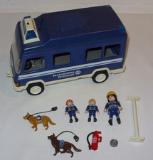 PLAYMOBIL  4088 THW Bus - Technisches Hilfswerk Hundetraining mit Kindern